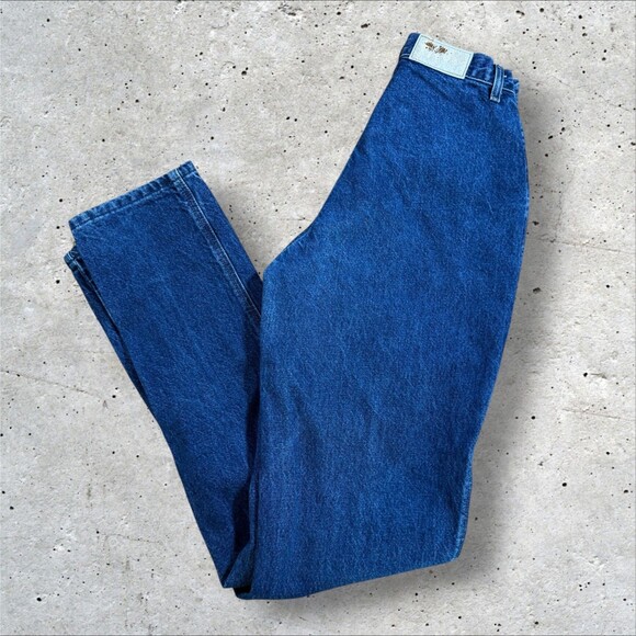 Rockies Denim - Vintage Rockies Jeans Womens 29/9 High Rise Dark Wash Western Straight Leg